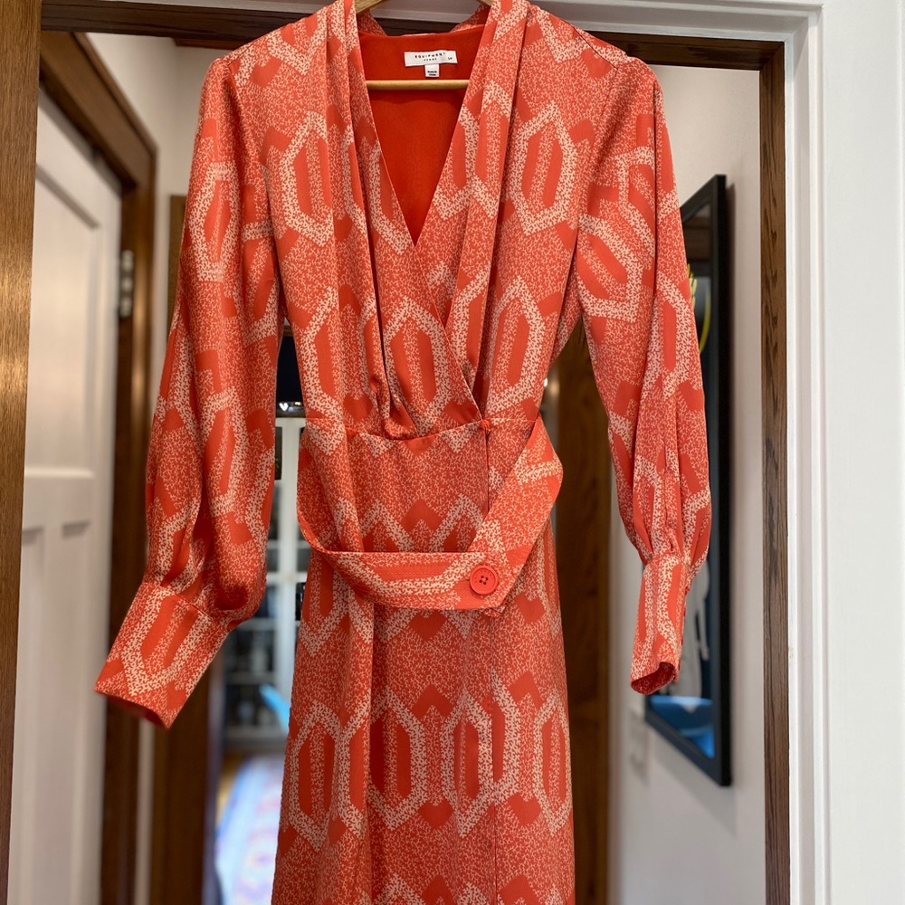Equipment Leema silk dress